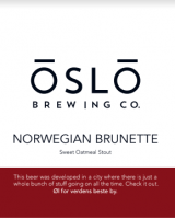 Пиво Norwegian Brunette