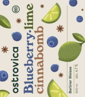 Пиво Blueberry-lime Cinnabomb