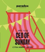 Пиво CEO OF SUNDAY