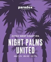 Пиво Night Palms United. Single Hop Cashmere