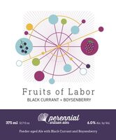 Пиво Fruits of Labor: Black Currants + Boysenberry Пиво Fruits of Labor: Black Currants + Boysenberry