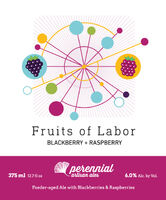 Пиво Fruits of Labor: Blackberry + Raspberry Пиво Fruits of Labor: Blackberry + Raspberry
