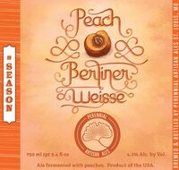 Пиво Peach Berliner Weisse (2014) Пиво Peach Berliner Weisse (2014)