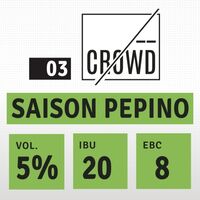 Пиво Crowd 03 Saison Pepino Пиво Crowd 03 Saison Pepino
