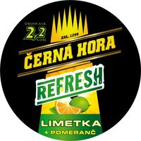 Пиво Refresh Limetka + Pomeranč / Lime + Orange