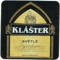 Пиво Klášter Světlé výčepní