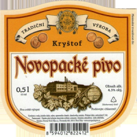 Пиво Novopacké pivo 11° Kryštof