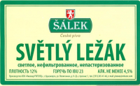Пиво Šálek Svetly Lezak