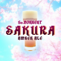 Пиво Sv. Norbert Sakura Amber Ale 2022 Пиво Sv. Norbert Sakura Amber Ale 2022