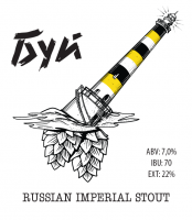 Пиво Буй Russian Imperial Stout Пиво Буй Russian Imperial Stout