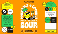 Пиво PINEAPPLE AND COCONUT PINA COLADA Пиво PINEAPPLE AND COCONUT PINA COLADA