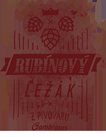 Пиво Gambrinus Rubínový ležák Пиво Gambrinus Rubínový ležák