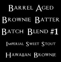 Пиво Barrel-Aged Brownie Batter Batch Blend #1 Hawaiian Brownie