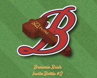 Пиво Brownie Bash Invite Bottle #2 Пиво Brownie Bash Invite Bottle #2