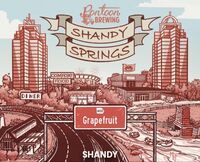 Пиво Shandy Springs: Grapefruit
