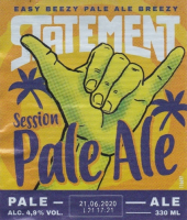 Пиво Statement Session Pale Ale Пиво Statement Session Pale Ale
