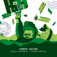 Пиво Carrie Nation Vai à Austrália - Edição Especial