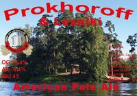 Пиво American Pale Ale APA