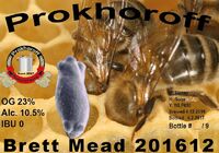 Пиво Brett Mead 201612