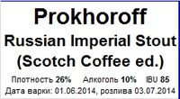 Пиво Russian Imperial Stout (Scotch Coffee Ed.) Пиво Russian Imperial Stout (Scotch Coffee Ed.)