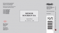Пиво Memor Bourbon BA (Silver Series) Пиво Memor Bourbon BA (Silver Series)
