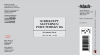 Пиво Surmapatt Sauternes/Port/Whisky BA (Silver Series) Пиво Surmapatt Sauternes/Port/Whisky BA (Silver Series)