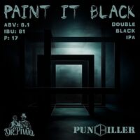 Пиво Paint It Black Пиво Paint It Black