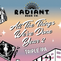 Пиво All the Things We've Done: Year 2 Пиво All the Things We've Done: Year 2