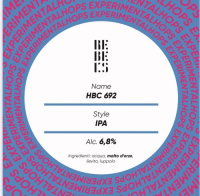 Пиво HBC 692 Пиво HBC 692