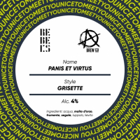 Пиво Panis Et Virtus Пиво Panis Et Virtus