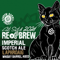 Пиво Cat Sìth Imperial Scotch Ale 2021. Laphroaig Whisky Barrel Aged