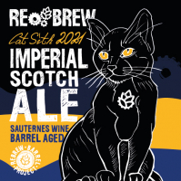Пиво Cat Sìth Imperial Scotch Ale 2021. Sauternes Wine Barrel Aged
