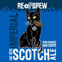 Пиво Cat Sìth Imperial Scotch Ale. Rum Soaked Oak Chips