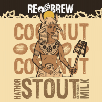 Пиво Hathor Cappuccino Milk Stout. Coconut Edition