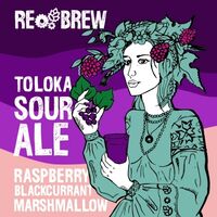 Пиво Toloka Raspberry Blackcurrant Marshmallow Sour Ale