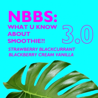 Пиво WHAT U KNOW ABOUT SMOOTHIE?! 3.0. STRAWBERRY BLACKCURRANT BLACKBERRY CREAM VANILLA