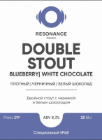 Пиво Double Stout Blueberry|White Chocolate