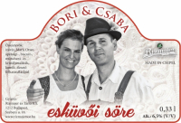 Пиво Bori & Csaba Esküvői Söre