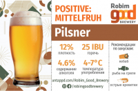 Пиво Positive: Mittelfruh Пиво Positive: Mittelfruh