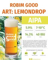 Пиво Robim Good ART: LEMONDROP Пиво Robim Good ART: LEMONDROP