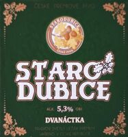 Пиво Starodubice Dvanáctka