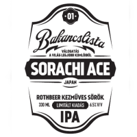 Пиво Bakancslista #01 - Sorachi Ace (Japán/Japan) Пиво Bakancslista #01 - Sorachi Ace (Japán/Japan)