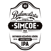 Пиво Bakancslista #03 - Simcoe (USA)