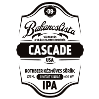 Пиво Bakancslista #09 - Cascade (USA)