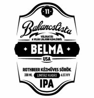 Пиво Bakancslista #11 - Belma (USA) Пиво Bakancslista #11 - Belma (USA)