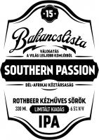 Пиво Bakancslista #15 - Southern Passion (Dél-Afrika/South Africa) Пиво Bakancslista #15 - Southern Passion (Dél-Afrika/South Africa)