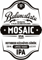 Пиво Bakancslista #17 - Mosaic (USA)