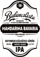 Пиво Bakancslista #19 - Mandarina Bavaria (Németország/Germany) Пиво Bakancslista #19 - Mandarina Bavaria (Németország/Germany)