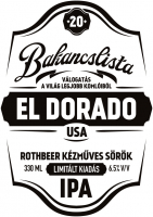 Пиво Bakancslista #20 - El Dorado (USA) Пиво Bakancslista #20 - El Dorado (USA)