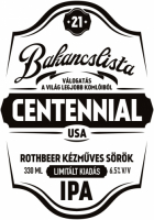 Пиво Bakancslista #21 - Centennial (USA) Пиво Bakancslista #21 - Centennial (USA)